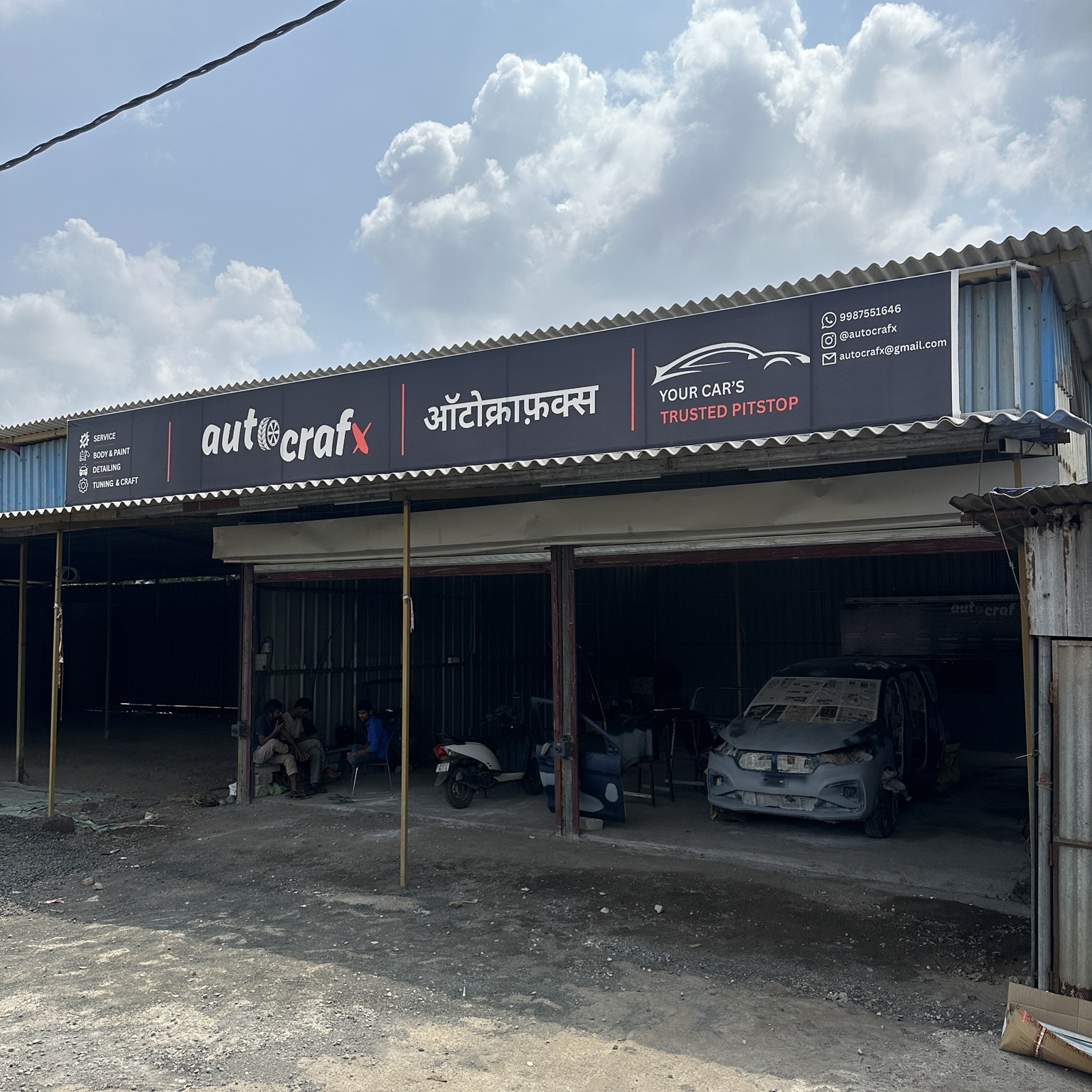 Auto Crafx multi-brand car service and repair workshop